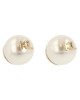 KARL LAGERFELD Обици 230W3910 White/Gold 780 - Mera.bg