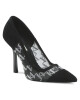 KARL LAGERFELD Обувки на ток KL30914D Glitter Mix Blk W/Sliver - Mera.bg