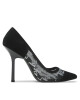 KARL LAGERFELD Обувки на ток KL30914D Glitter Mix Blk W/Sliver - Mera.bg