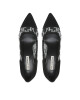 KARL LAGERFELD Обувки на ток KL30914D Glitter Mix Blk W/Sliver - Mera.bg