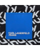 KARL LAGERFELD Раница 236J3030 J188 Black White AOP - Mera.bg