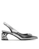 KARL LAGERFELD Сандали KL30617 Silver Textured Lthr - Mera.bg