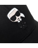 KARL LAGERFELD Шапка с козирка 205W3403 Black 999 - Mera.bg