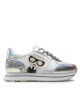KARL LAGERFELD Сникърси KL61932 White Lth/Txt W/Iridesnt - Mera.bg