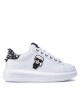 KARL LAGERFELD Сникърси KL62529 White Lthr W/Black - Mera.bg