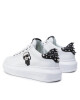 KARL LAGERFELD Сникърси KL62529 White Lthr W/Black - Mera.bg