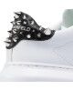 KARL LAGERFELD Сникърси KL62529 White Lthr W/Black - Mera.bg