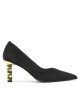Kat Maconie Обувки на ток Rei Black/Gold - Mera.bg
