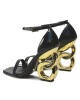 Kat Maconie Сандали Suzu Iridecent Black - Mera.bg