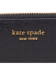 Kate Spade Голям дамски портфейл Monogram Saffiano Leather Zip Ar K8917 Black 001 - Mera.bg