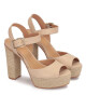 Kazar Еспадрили Olivia 81471-01-73 Beżowy - Mera.bg