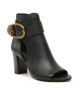 Kurt Geiger Боти 225-Mayfair Peep Toe Boot 9989300109 Black - Mera.bg
