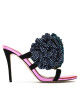 Kurt Geiger Чехли 225-Pierra Mule Bloom 9990857109 Розов - Mera.bg