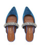 Kurt Geiger Чехли Princely Crystals 9563081609 Blue/Dark - Mera.bg