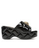 Kurt Geiger Чехли Kensington Wedge Mulle 8650900309 Черен - Mera.bg