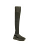Kurt Geiger Чизми London Knit Otk Sock 9340900609 Черен - Mera.bg