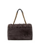 Kurt Geiger Дамска чанта Kensington Soft Xxl 4708520999 Grey - Mera.bg