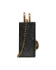Kurt Geiger Дамска чанта 690-Safety Pin Box Clutch 9964200999 Black - Mera.bg