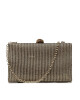 Kurt Geiger Дамска чанта Crystal Kensington Clutch 9102940609 Бежов - Mera.bg