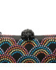 Kurt Geiger Дамска чанта 690-Crystal Eagle Clutch 9965805759 Black/Comb - Mera.bg