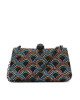 Kurt Geiger Дамска чанта 690-Crystal Eagle Clutch 9965805759 Black/Comb - Mera.bg