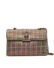 Kurt Geiger Дамска чанта 690-Fabric Kensington 2690536609 Кафяв - Mera.bg