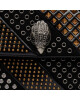Kurt Geiger Дамска чанта 690-Kensington Bag Studs 628309109 Blk/Other - Mera.bg