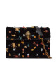 Kurt Geiger Дамска чанта 690-Md Kensington Crystals 628009789 Черен - Mera.bg