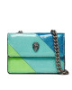 Kurt Geiger Дамска чанта 690-Micro Kensington 9548675999 Green Comb - Mera.bg