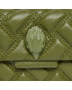 Kurt Geiger Дамска чанта 690-Mini Kensington Drench 9798776109 Khaki - Mera.bg
