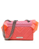 Kurt Geiger Дамска чанта 690-Ruffle Mini Kensington 9963057609 Pink Comb - Mera.bg