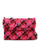 Kurt Geiger Дамска чанта 690-Tweed Kensington 3614598609 Розов - Mera.bg