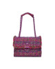 Kurt Geiger Дамска чанта 690-Tweed Lg Kensington Soft 647458609 Fushia Cmb - Mera.bg