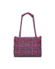 Kurt Geiger Дамска чанта 690-Tweed Lg Kensington Soft 647458609 Fushia Cmb - Mera.bg