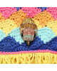 Kurt Geiger Дамска чанта Crochet Fringe Kensngton 9793369999 Розов - Mera.bg