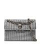 Kurt Geiger Дамска чанта Fabric Mini Kensington V 3036263609 Silver - Mera.bg
