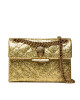 Kurt Geiger Дамска чанта Gliter Mini Kensington 8664761999 Gold - Mera.bg