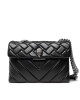 Kurt Geiger Дамска чанта Kensington 1470405109 Black/Comb Leather - Mera.bg