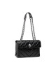 Kurt Geiger Дамска чанта Kensington 1470405109 Black/Comb Leather - Mera.bg