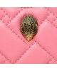 Kurt Geiger Дамска чанта Micro Heart Crossbody 9548498109 Pink - Mera.bg