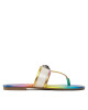 Kurt Geiger Джапанки Kensington Vinyl T-Bar 9797769979 Цветен - Mera.bg