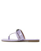 Kurt Geiger Джапанки Kensington Vinyl T-Bar 9797795979 Lilac - Mera.bg
