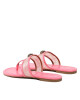 Kurt Geiger Джапанки Kensington Vinyl T-Bar 9797798979 Pink - Mera.bg