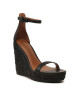 Kurt Geiger Еспадрили Shoreditch Wedge 9783800109 Black - Mera.bg