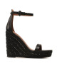 Kurt Geiger Еспадрили Shoreditch Wedge 9783800109 Black - Mera.bg
