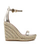 Kurt Geiger Еспадрили Shoreditch Wedge 9783861109 Gold - Mera.bg