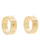Kurt Geiger Обици Metal Eagle Hoops 8840361429 Gold - Mera.bg