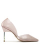 Kurt Geiger Обувки на ток Bond 90 Vinyl 9103753999 Pale Pink - Mera.bg