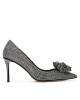 Kurt Geiger Обувки на ток 225-Belgravia Bloom 9990767209 Silver Com - Mera.bg