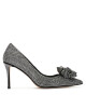Kurt Geiger Обувки на ток 225-Belgravia Bloom 9990767209 Silver Com - Mera.bg